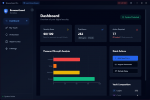 BrowserGuard Password Manager Vault